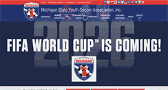 Desktop Screenshot of michiganyouthsoccer.org